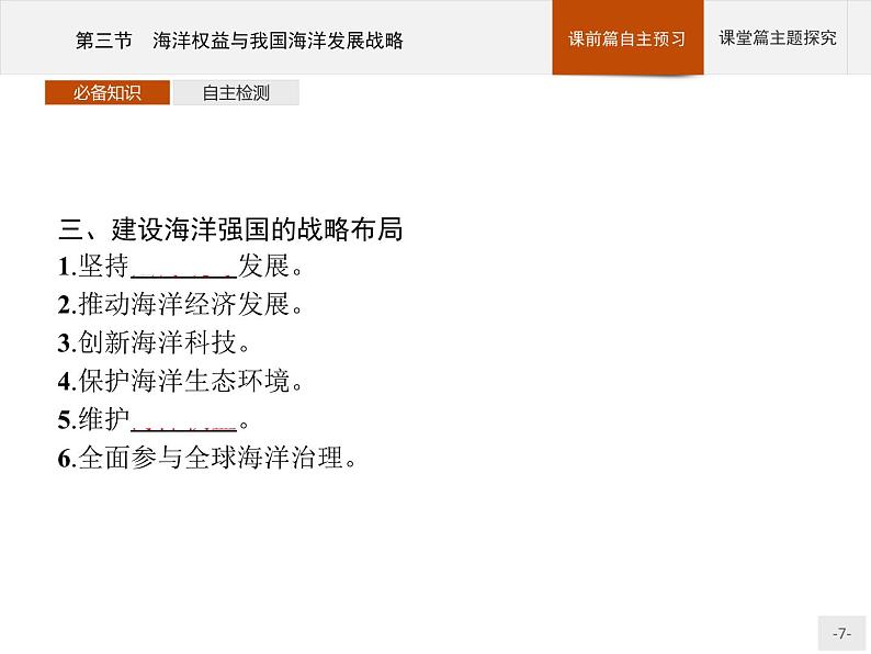 第四章 第三节 海洋权益与我国海洋发展战略课件PPT第7页