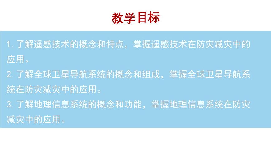 6.4 地理信息技術在防災減災中的應用 課件 高一地理人教版（2019）必修第一冊第2頁