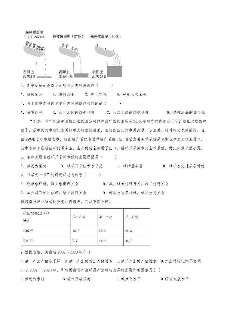 2022-2023学年吉林省普通高中友好学校联合体高二下学期期中联考地理试题(PDF版)02