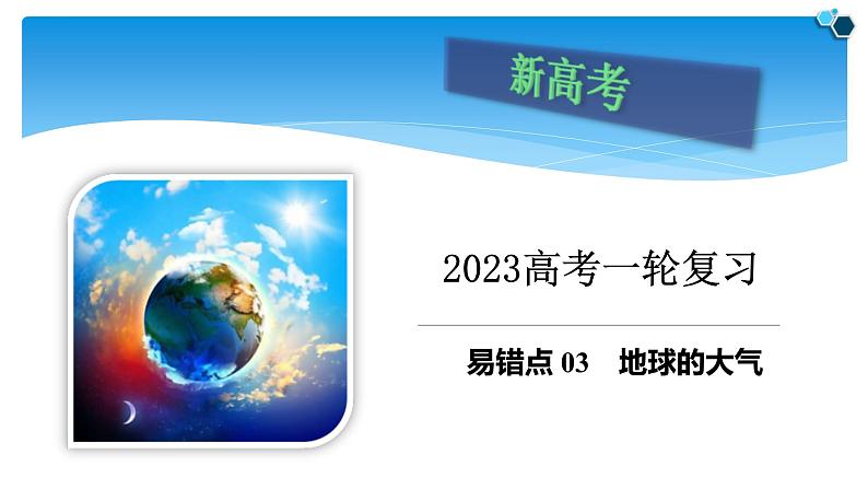 新高考地理三轮冲刺易错题精品课件易错点03+地球的大气 (含详解)第1页