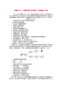 2024版新教材高考地理复习特训卷高频考点81保障国家安全的资源环境战略与行动