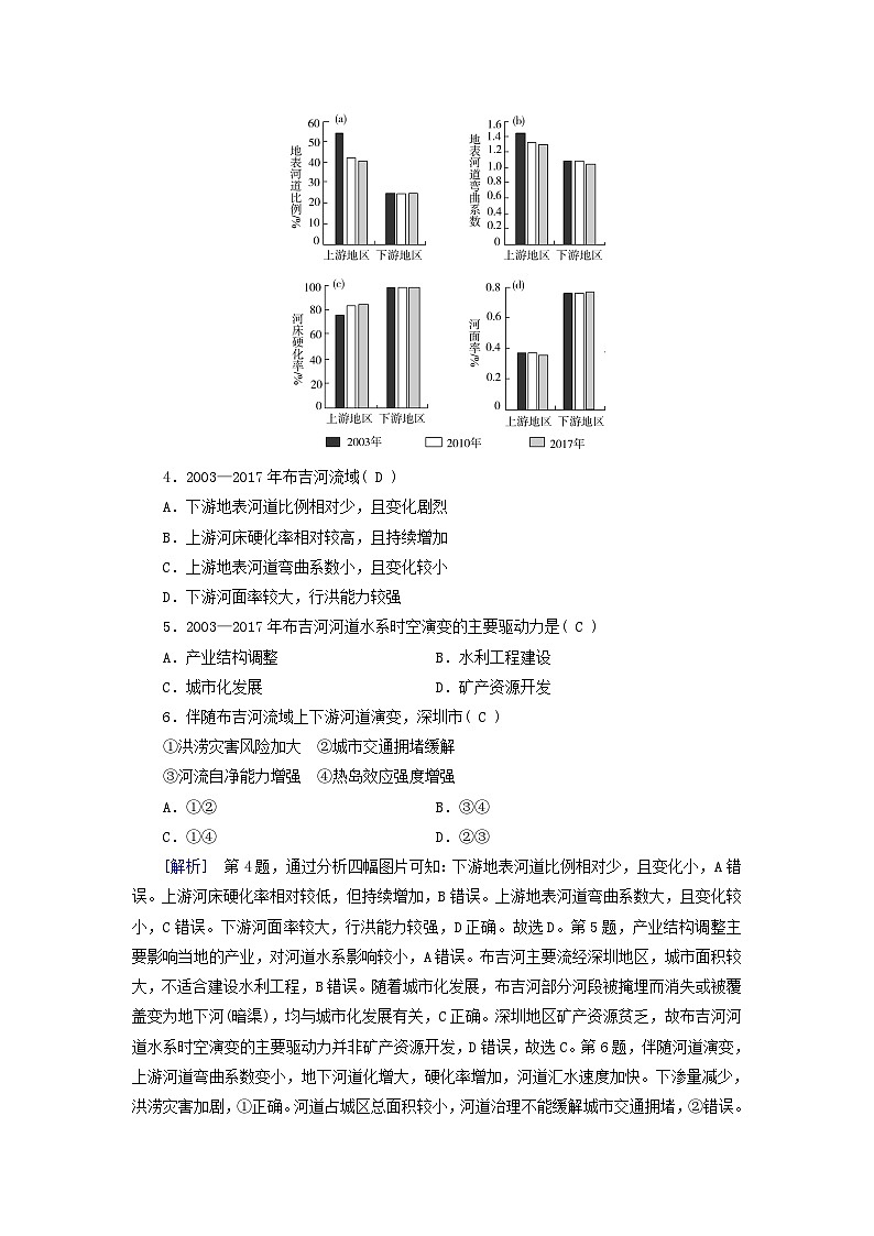 新高考适用2024版高考地理一轮总复习练案11第四章地球上的水第一讲水循环和陆地水体及其相互关系第2页
