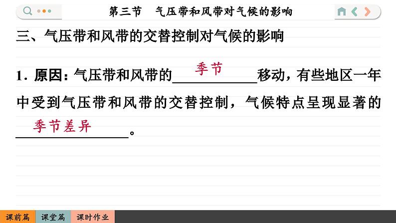 3.3 气压带和风带对气候的影响(课件PPT)第7页