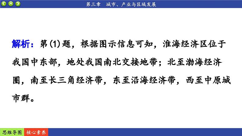 人教版地理选修2 第三章 城市、产业与区域发展 阶段复习(课件PPT)07