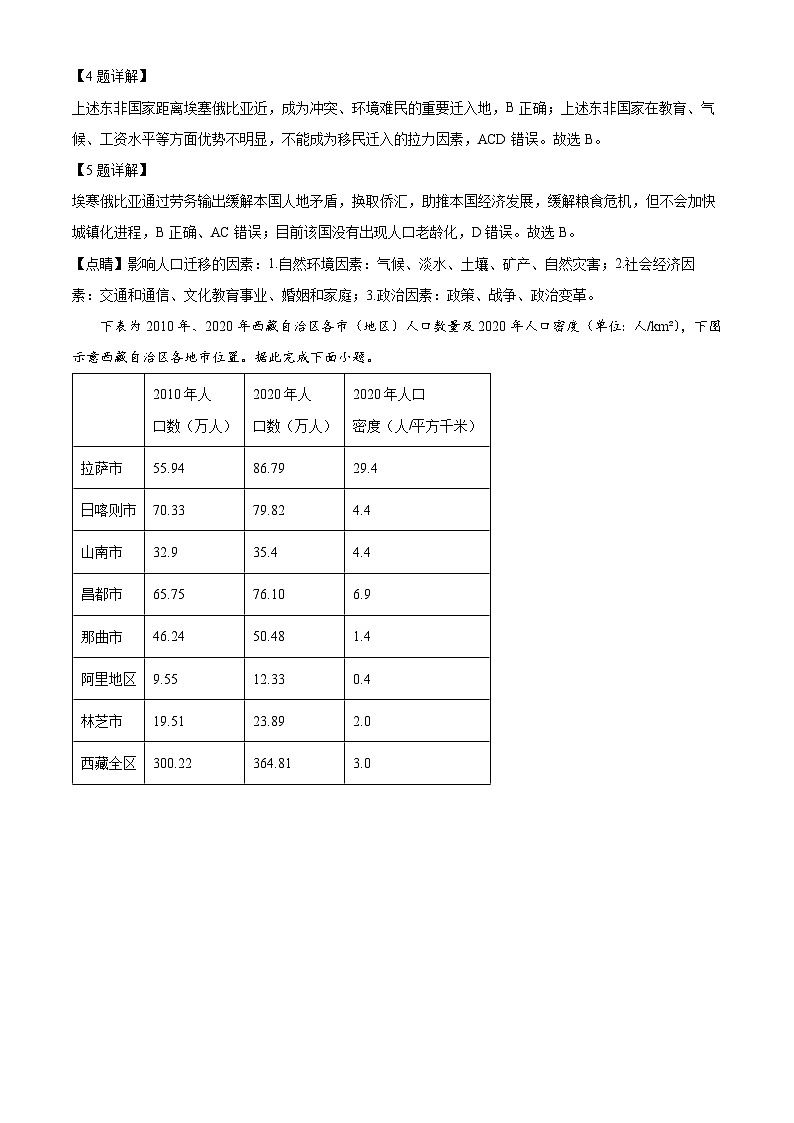 辽宁省名校联盟2022-2023学年高一地理下学期6月月考试题(Word版附解析)第3页