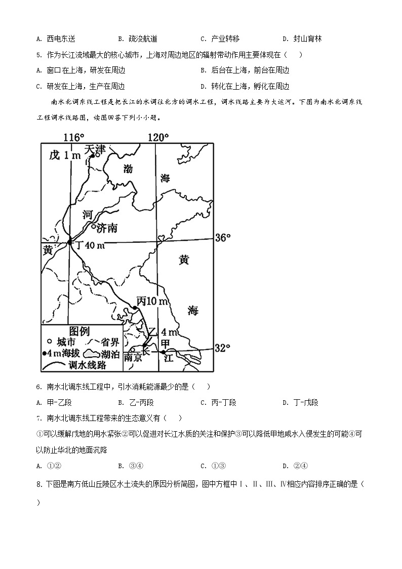 天津市滨海新区2022-2023学年高二下学期期末地理试题02
