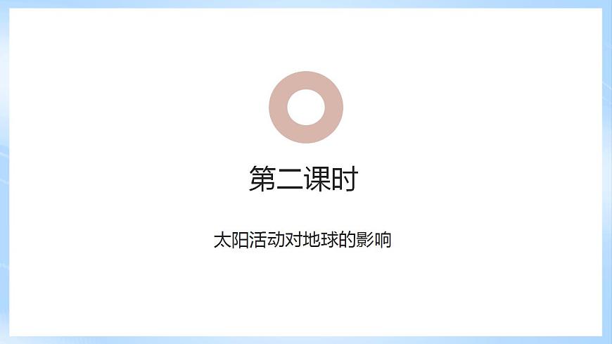 新人教版高中地理必修一 1.2.2《太陽(yáng)對(duì)地球的影響》課件 49727第6頁(yè)
