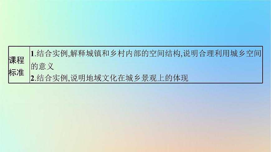 適用于新教材2024版高考地理一輪總復(fù)習(xí)第二部分人文地理第七單元鄉(xiāng)村和城鎮(zhèn)第1節(jié)城鄉(xiāng)內(nèi)部空間結(jié)構(gòu)地域文化與城鄉(xiāng)景觀課件魯教版第3頁