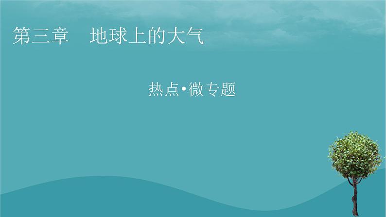 2023年新教材高中地理热点:全球气候变暖微专题:逆温现象及其影响课件湘教版必修第一册01