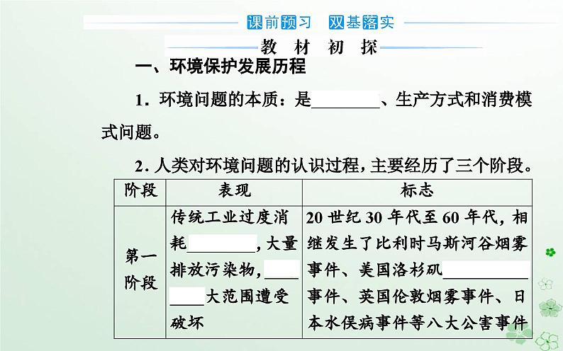 新教材2023高中地理第三章环境与国家安全第四节环境保护与国家安全课件中图版选择性必修3第3页