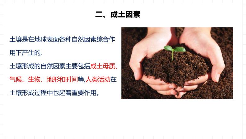湘教版地理高中必修一 5.2《土壤的形成》课件06