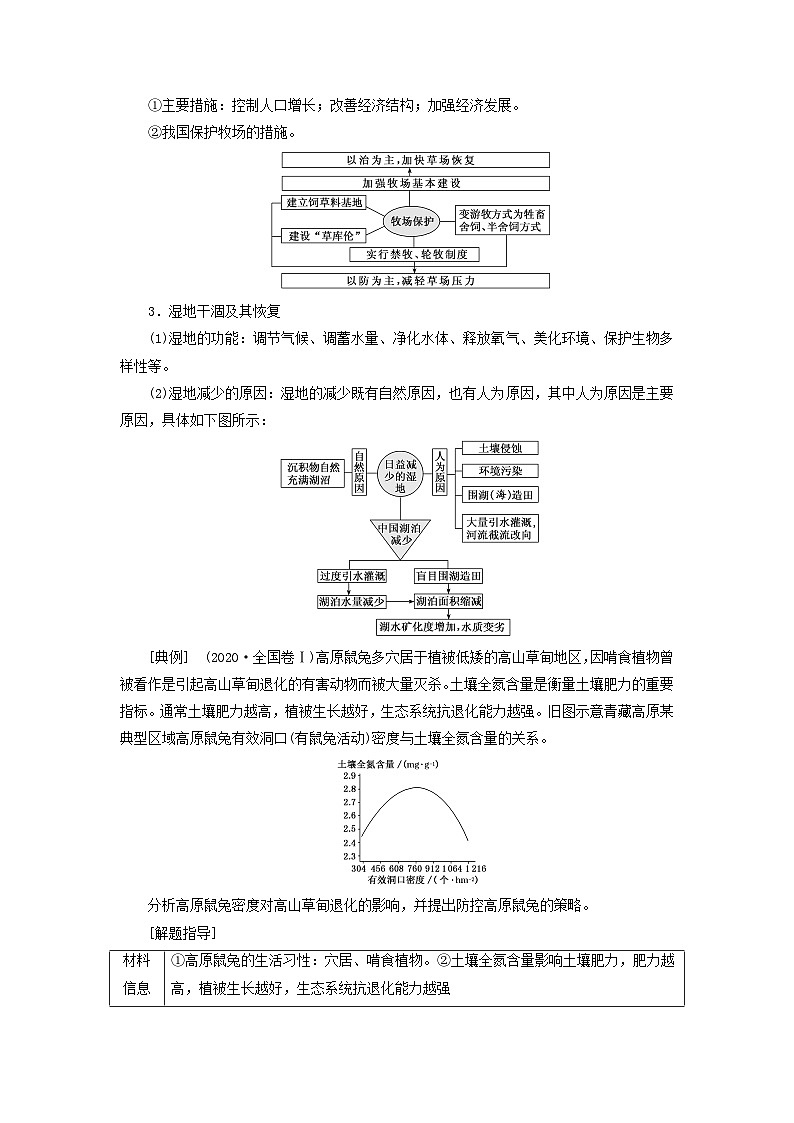 2024届高考地理一轮总复习第十八章环境安全与国家安全第二节生态保护与国家安全教师用书第3页