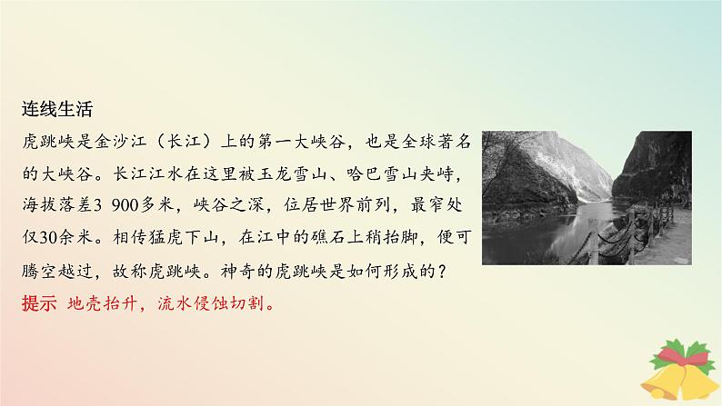 江苏专版2023_2024学年新教材高中地理第二章地球表面形态第一节流水地貌第一课时流水侵蚀地貌与流水堆积地貌课件湘教版必修第一册08
