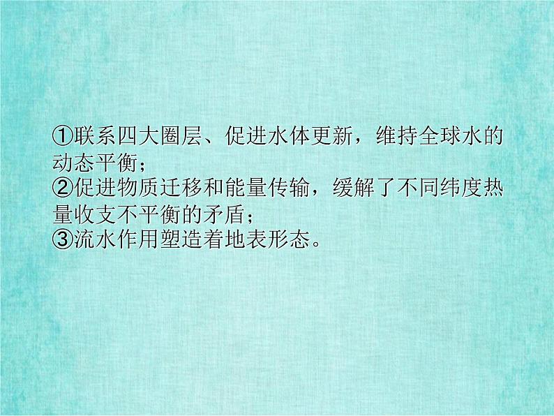 新人教版必修1高中地理第三章地球上的水考点解析课件第8页