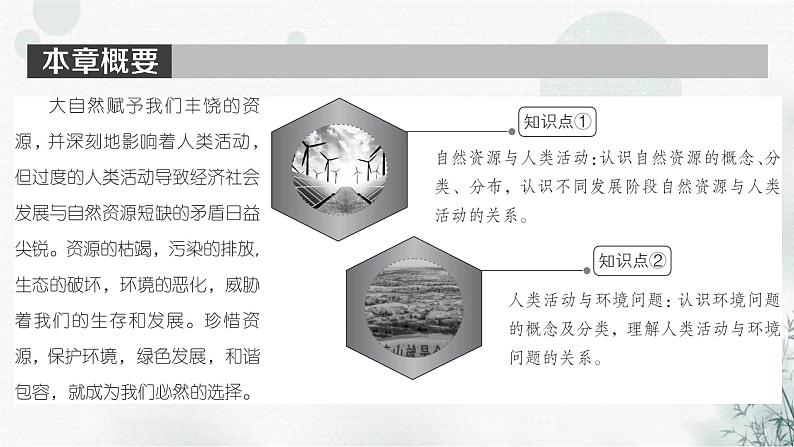 湘教版高中地理选择性必修3第1章第1节自然资源与人类活动教学课件第2页
