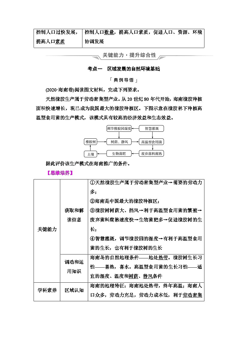 高考地理一轮复习第13章第1节区域发展的自然环境基础生态脆弱区的综合治理学案第3页