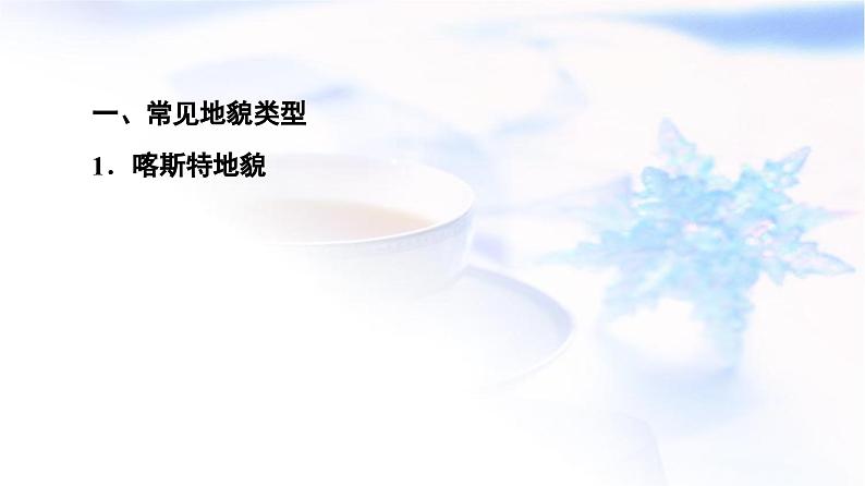 高考地理一轮复习第4章第1节常见地貌类型地貌的观察课件第3页