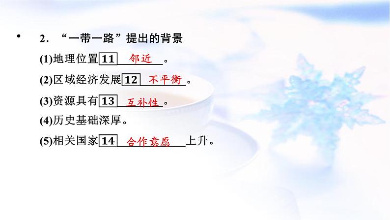 中图版高中地理选择性必修2第3章第4节“一带一路”倡议与国际合作课件第6页