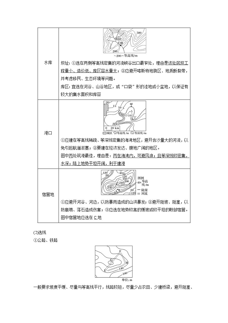 (人教版)新高考地理一轮复习课时精品学案 第1部分 第1章 课时3 等高线地形图的应用(含解析)第2页