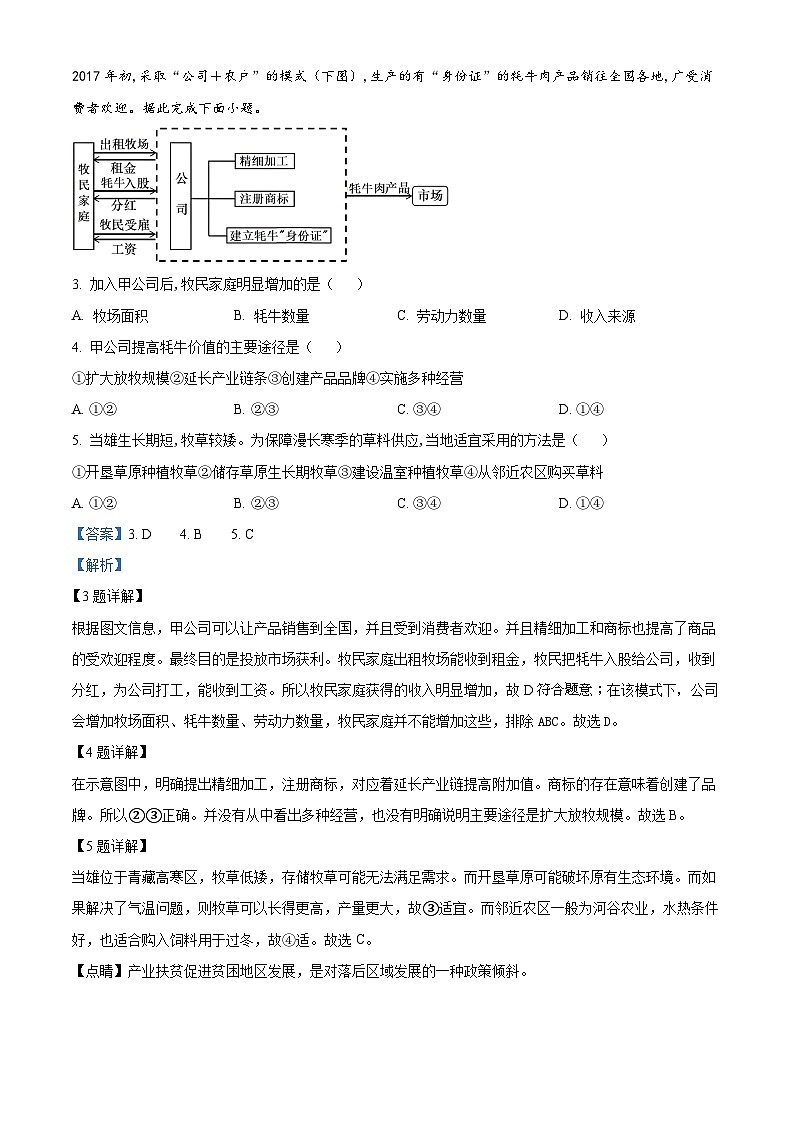 【期中真题】福建省厦门双十中学2022-2023学年高三上学期期中地理试题.zip02