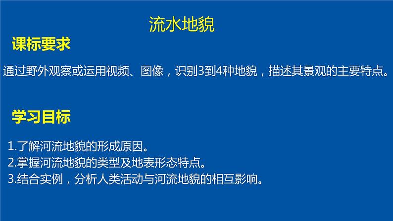 2.1+流水地貌-【新课标教学】2023-2024学年高一地理上学期同步教学课件(湘教版2019必修第一册)第2页