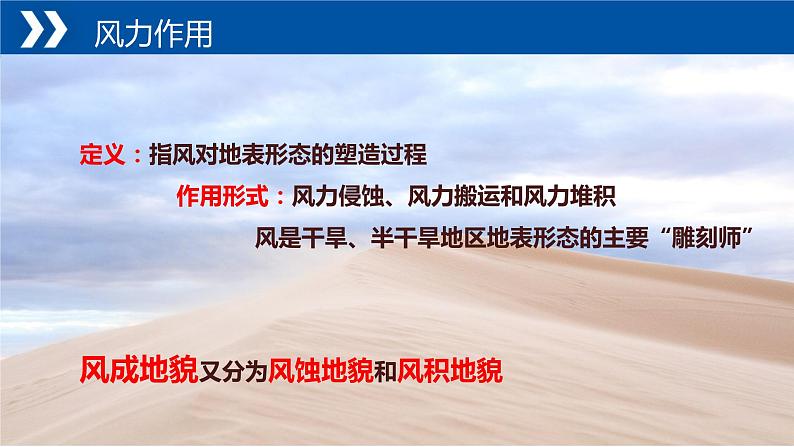 2.2+风成地貌-【新课标教学】2023-2024学年高一地理上学期同步教学课件(湘教版2019必修第一册)04