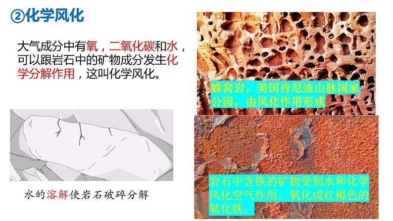 2.1.2+塑造地表形态的力量(第2课时+外力作用(风化和侵蚀))-2023-2024学年高二地理同步教学课件(人教版2019选择性必修1)08