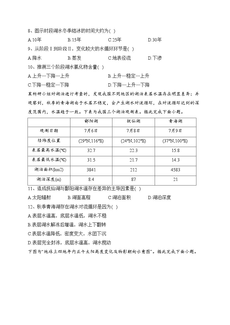 辽宁省滨城高中2024届高三上学期期中Ⅰ考试地理试卷(含答案)第3页