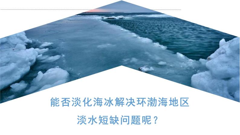 【问题研究】能否淡化海冰解决环渤海地区淡水短缺问题课件PPT04