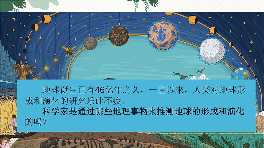 高中地理魯教版（2019）必修一 1.2地球的形成與演化 課件第3頁