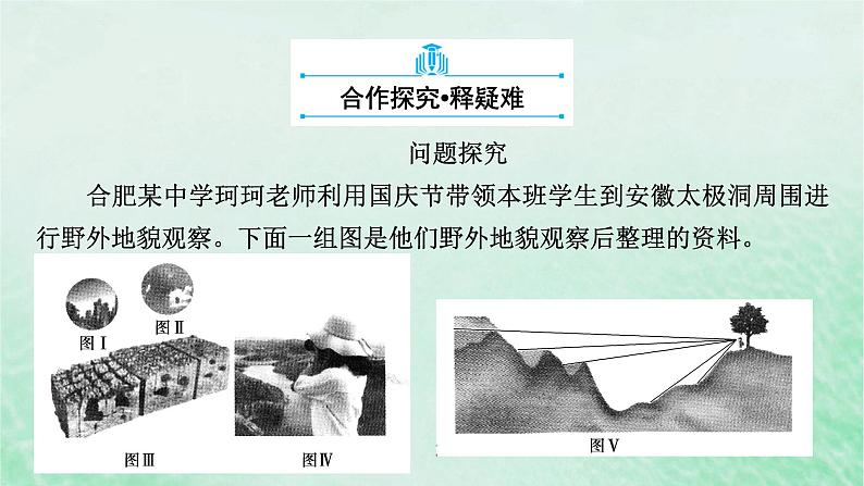 新教材适用2023_2024学年高中地理第4章第2节地貌的观察课件新人教版必修第一册第8页