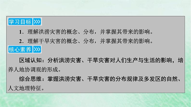 新教材适用2023_2024学年高中地理第6章第1节气象灾害第1课时洪涝灾害和干旱灾害课件新人教版必修第一册04