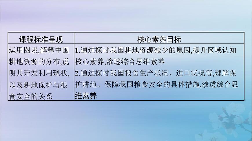 新教材2023_2024學(xué)年高中地理第2章自然資源與國(guó)家安全第1節(jié)耕地資源與國(guó)家糧食安全課件湘教版選擇性必修3第3頁(yè)