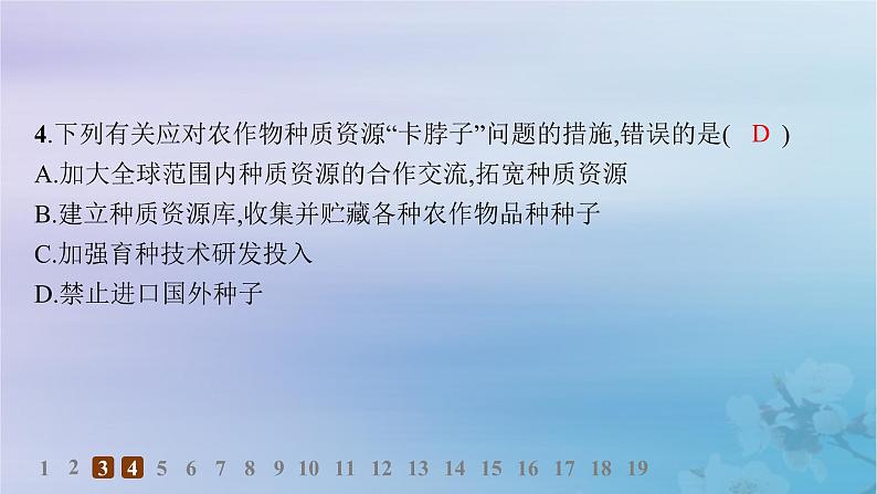 新教材2023_2024学年高中地理第2章自然资源与国家安全素养综合训练课件湘教版选择性必修306