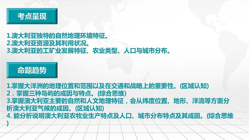 2.14 大洋洲和澳大利亚-备战2024届高考区域地理精品课件02
