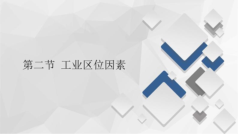 中图版(2019)高中地理必修第二册 3.2工业区位因素 课件第1页