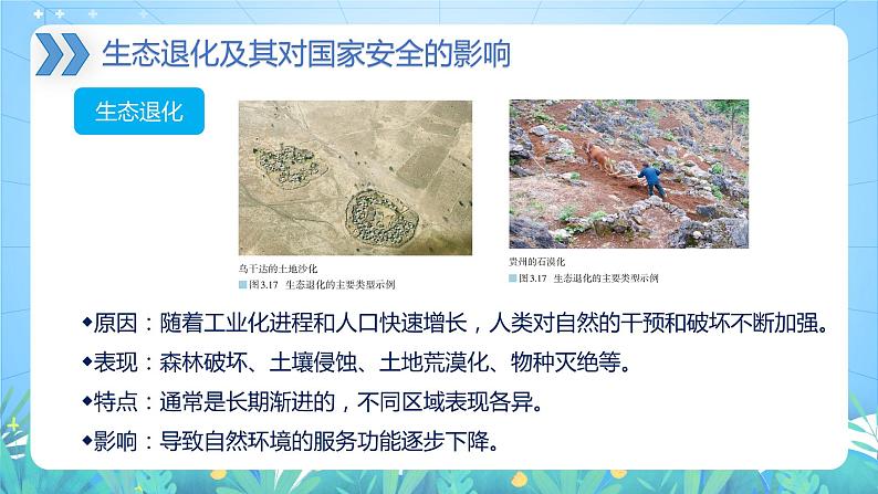 【新教材新课标】3.3 《生态保护与国家安全》课件 人教版高中地理选修三第6页