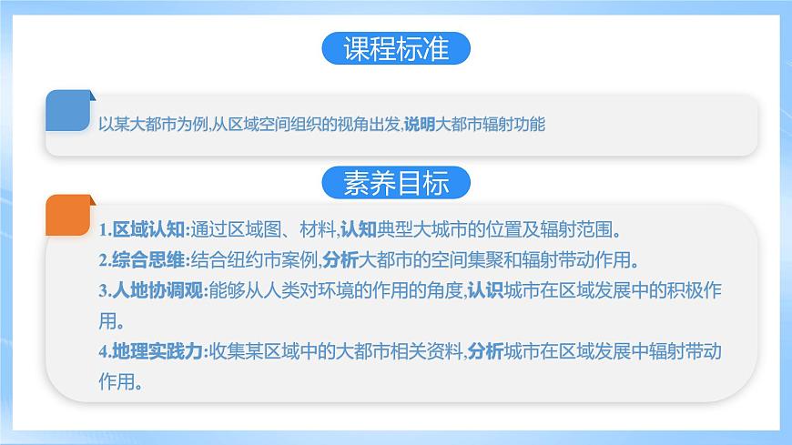 【核心素養(yǎng)】3.1《 城市的輻射功能 》課件 人教版高中地理選修二第3頁