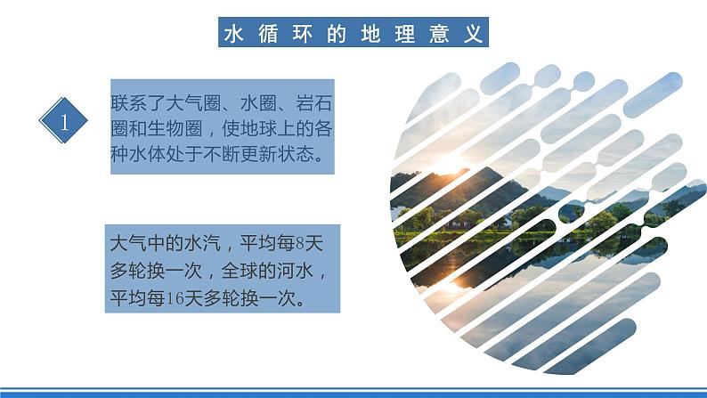 湘教版高中地理选修二4.1.2 《水循环》(第二课时)课件+分层练习(原卷+解析卷)06