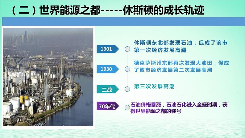 2024春新教材高中地理2.2产业转型地区的结构优化__以美国休斯敦为例课件(湘教版选择性必修2)第7页