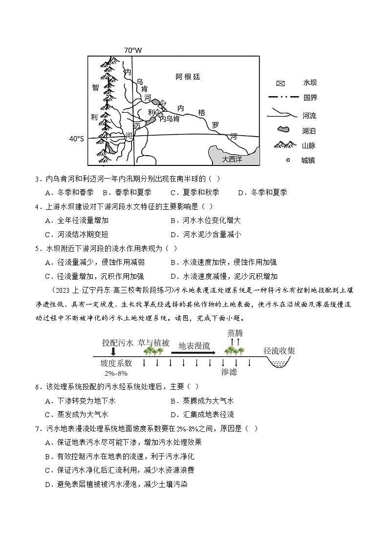 专题04 水体运动规律(练习)(原卷版)第2页