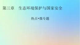 2024春高中地理热点微专题3生态环境保护与国家安全课件湘教版选择性必修3