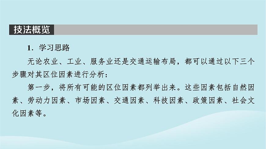 2024春高中地理第3章產(chǎn)業(yè)區(qū)位選擇第1節(jié)農(nóng)業(yè)區(qū)位因素課件中圖版必修第二冊(cè)第3頁(yè)