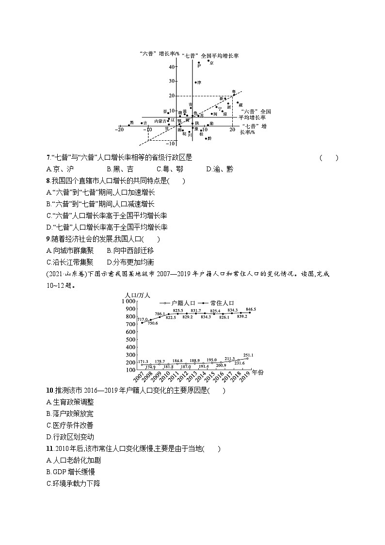 高考总复习优化设计一轮用书地理配人教版(适用于新高考新教材)word第8章高考专项练第3页