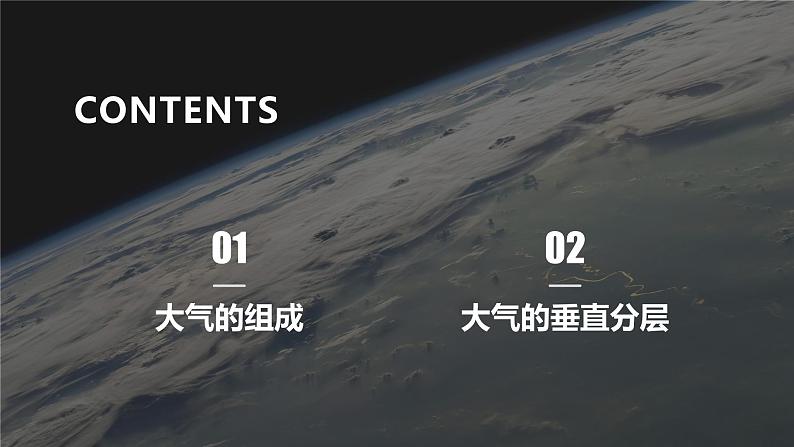 人教版(2019)必修一 第二章第一节 大气的组成和垂直分层课件02