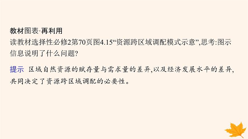 備戰(zhàn)2025屆高考地理一輪總復(fù)習(xí)第3篇區(qū)域發(fā)展第16章區(qū)際聯(lián)系與區(qū)域協(xié)調(diào)發(fā)展第2講資源跨區(qū)域調(diào)配課件第7頁(yè)