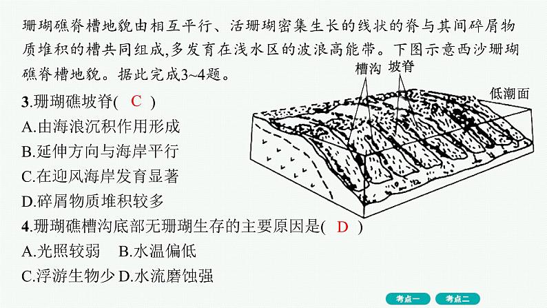 考点规范练15外力作用与地表形态第4页