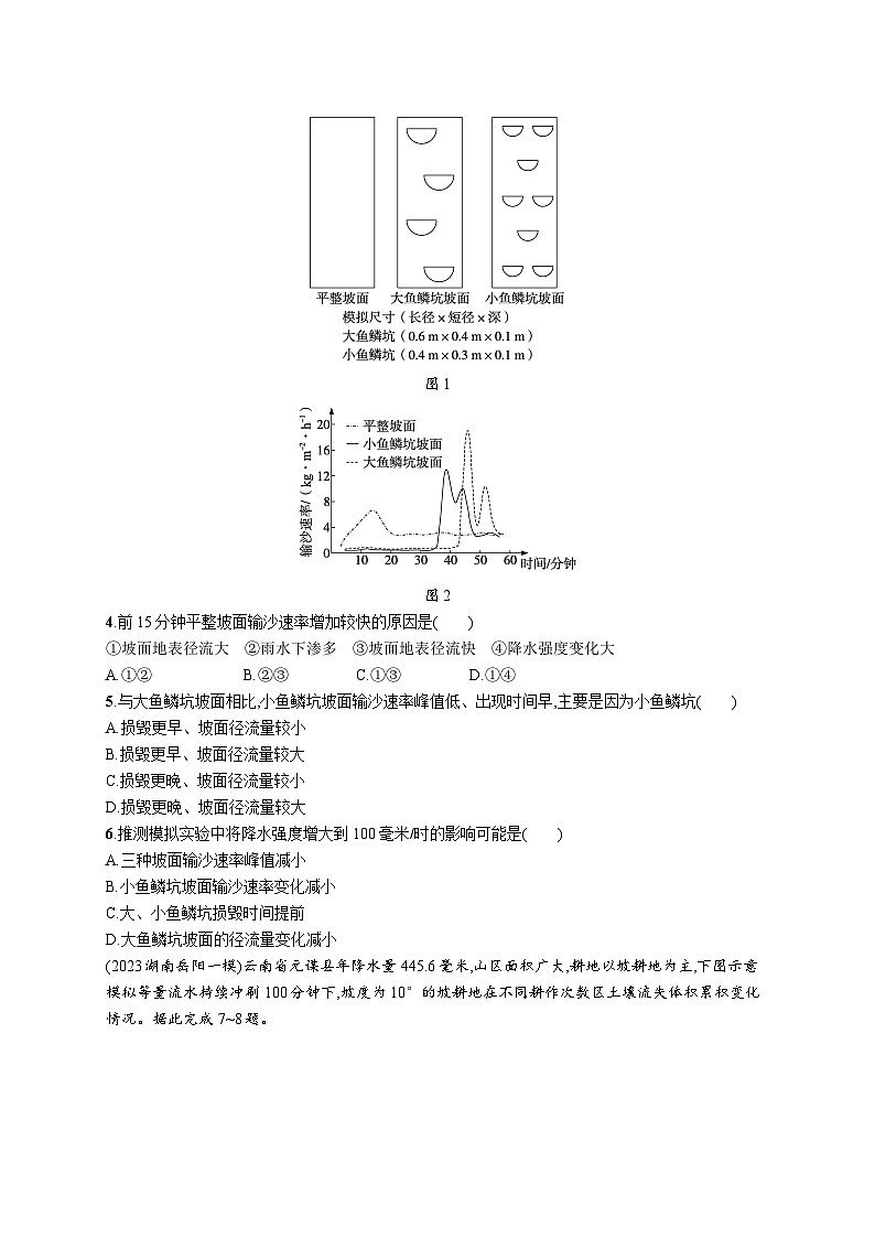 考点规范练32生态脆弱地区的发展——以黄土高原地区为例第2页