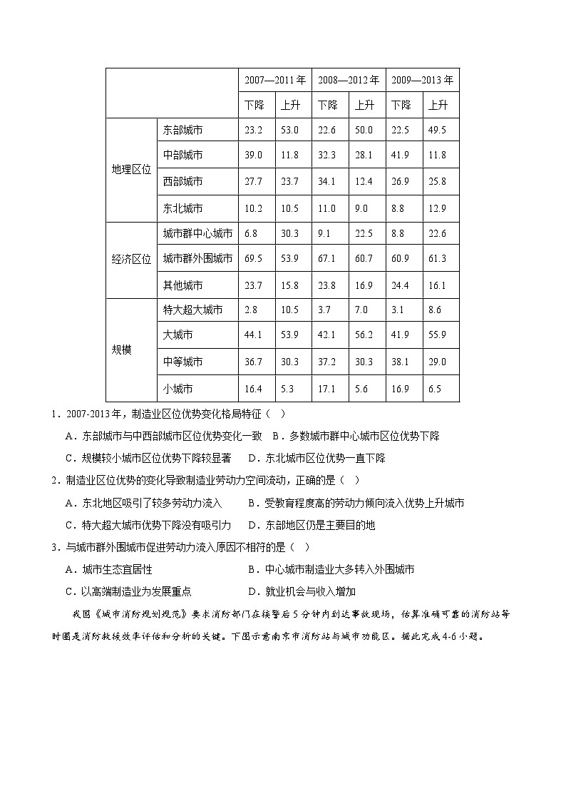 2024年高考地理考前信息必刷卷04(安徽专用)(考试版)第2页
