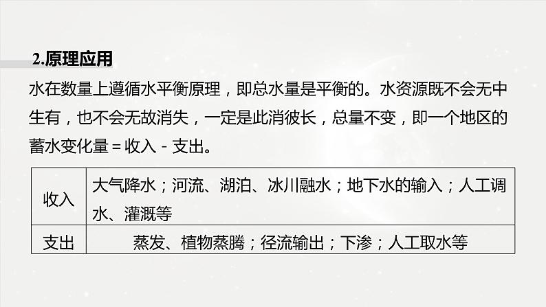 高考地理二轮复习专题三地球上的水 主题1 水平衡课件PPT05